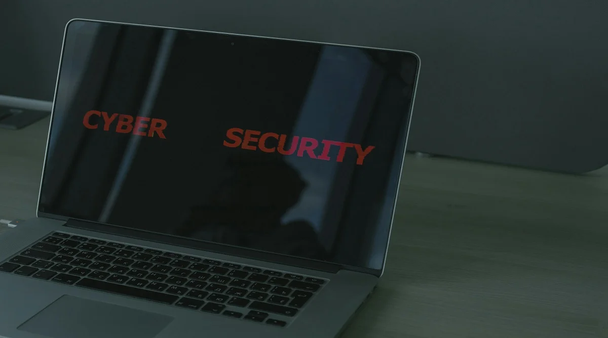 cybersecurity tips to protect online data on laptop