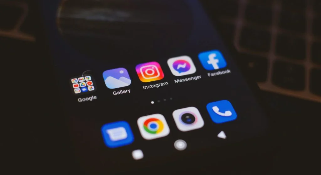 Smartphone screen showing app updates for better performance