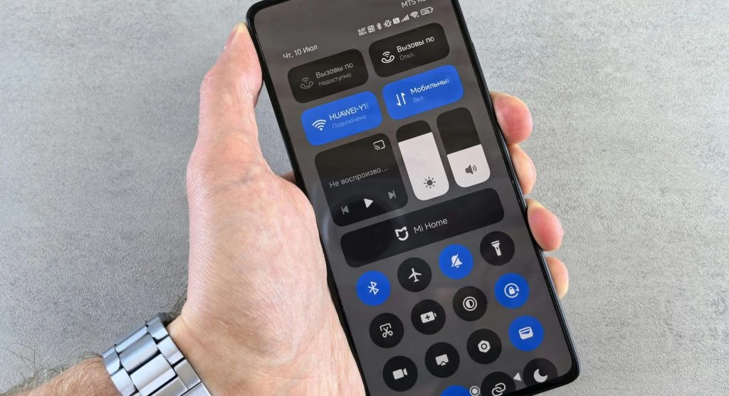Notification settings on a device