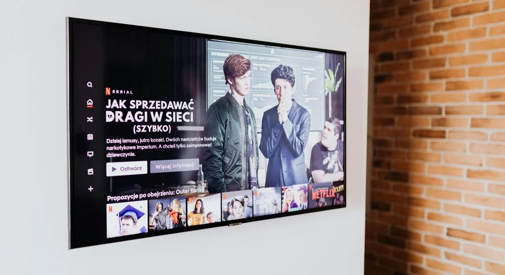 Smart TV screen displaying menu for picture settings adjustment