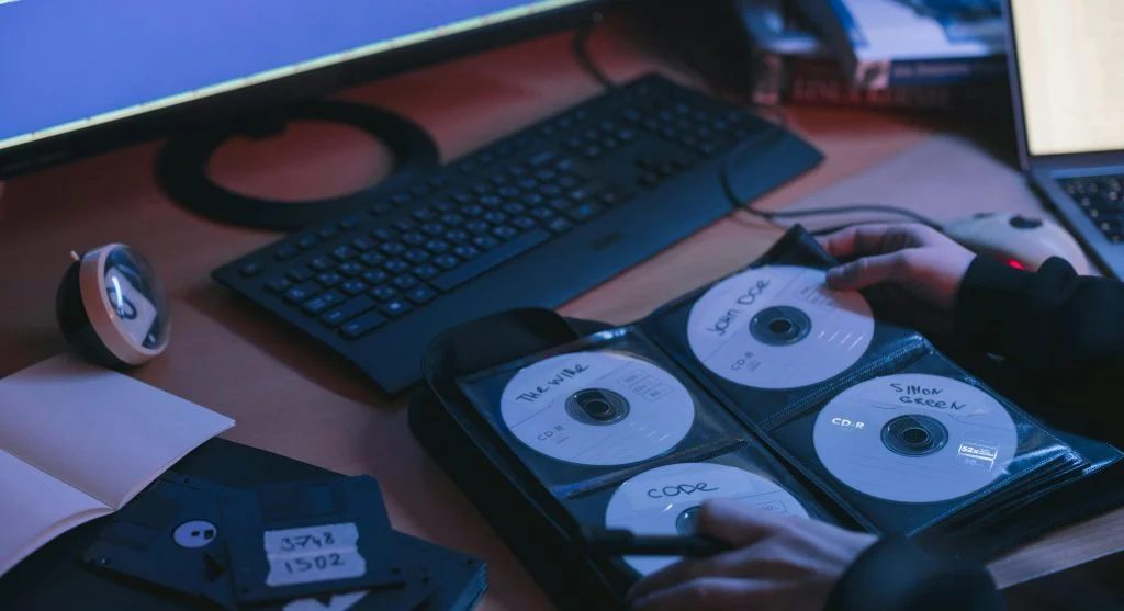 Organized files on a computer for backup and easy recovery