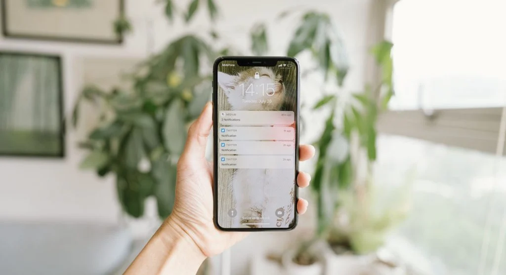 Excessive smartphone notifications