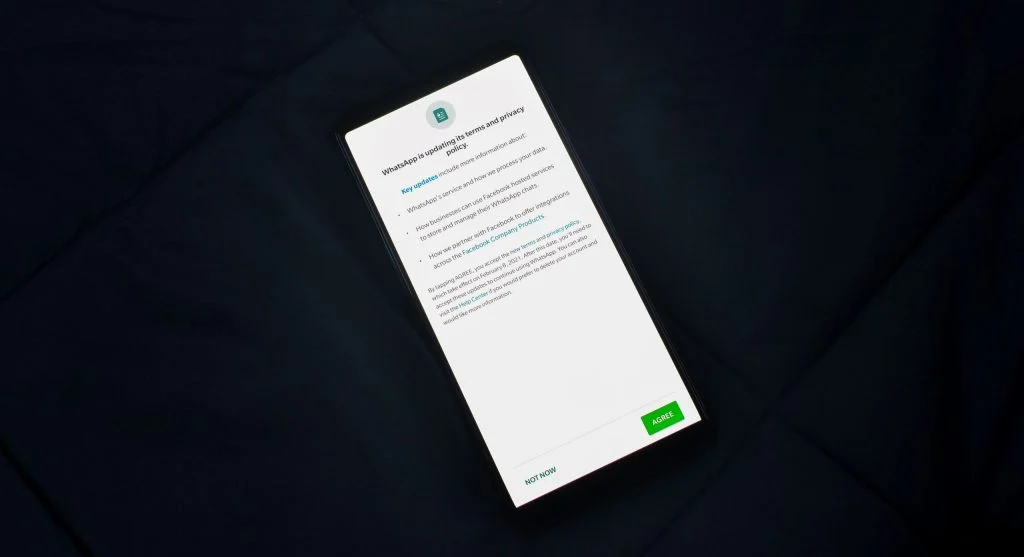 Updating smartphone to fix WiFi issues